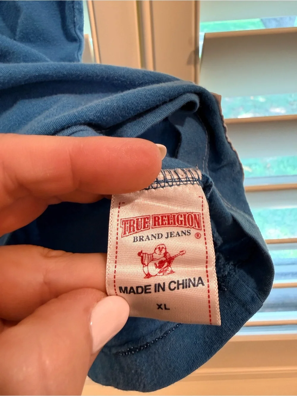 True Religion Denim-Blue Tee Y2K